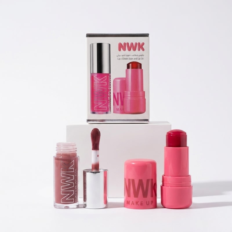 Lip & Cheek Glow Duo – Hydrating Tint & Lip Oil Collection