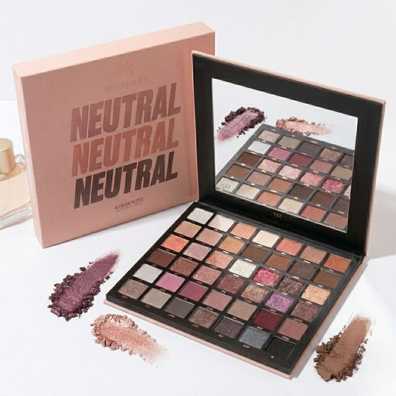 Neutral Luxe Artistry Palette – 42 Timeless Eyeshadow Shades for Endless Elegance