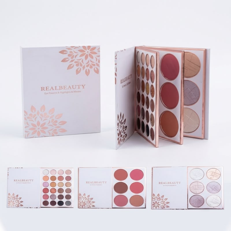 Signature Face & Eye Makeup Book – Luxury All-in-One Multi-Palette Collection