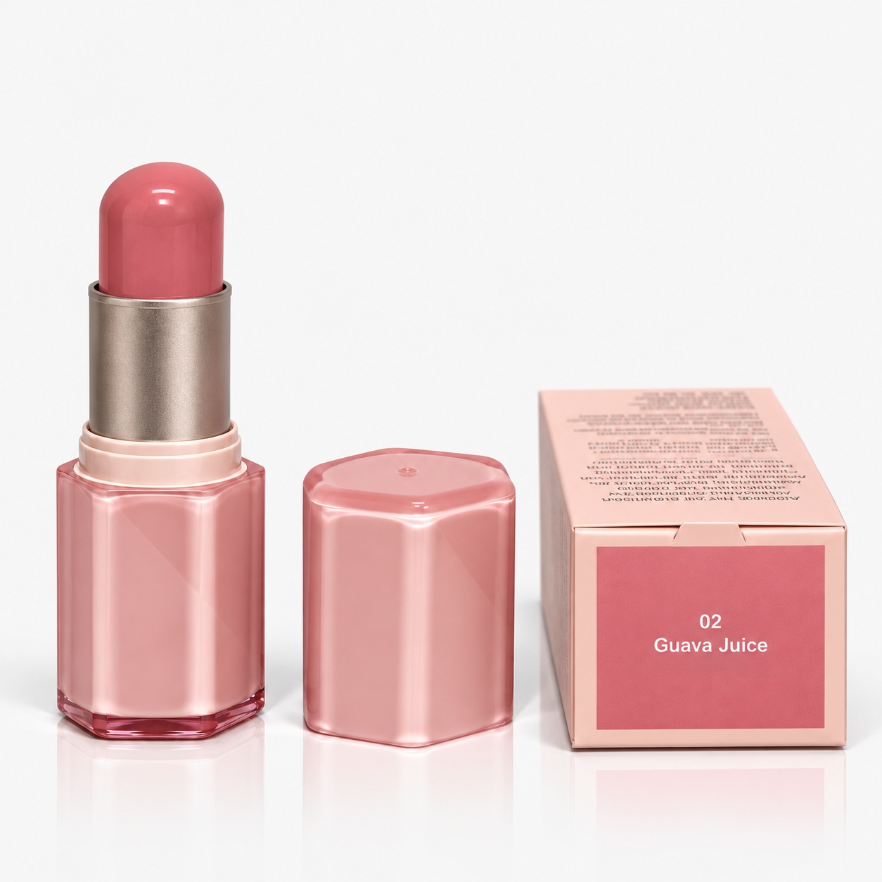 Guava Juice Lipstick Still Life
