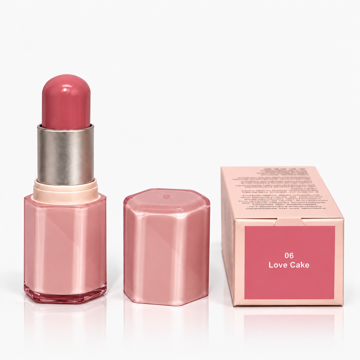 Rosy Pink Love Cake Lipstick Set